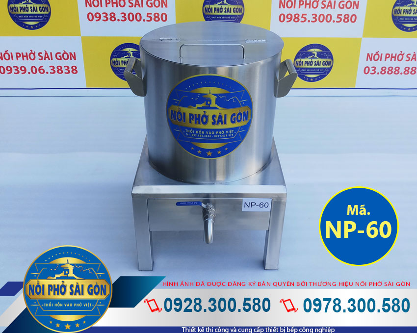 Địa chỉ bán nồi nấu phở bằng điện, nồi điện nấu phở 50l, nồi nấu hủ tiếu bằng điện, nồi hầm xương bằng điện chất lượng tại TPHCM (Ảnh thật tế).