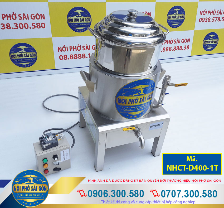 Nồi Phở Sài Gòn - Địa chỉ mua nồi điện hấp cơm tấm, nồi hấp cơm công nghiệp giá tốt uy tín tại TPHCM.