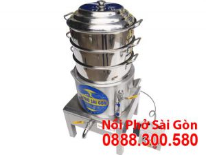 Nồi Hấp Bánh Bao Điện Công Nghiệp 3 Tầng NHBB-D500-3T