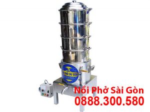 Nồi Điện Hấp Xôi Công Nghiệp 4 Tầng NHX-D400-4T