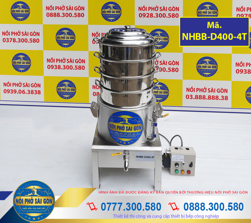 Nồi hấp bánh bao bằng điện, nồi hấp bánh bao công nghiệp. Là mẫu nồi hấp điện công nghiệp đa năng với thiết kế đẹp.