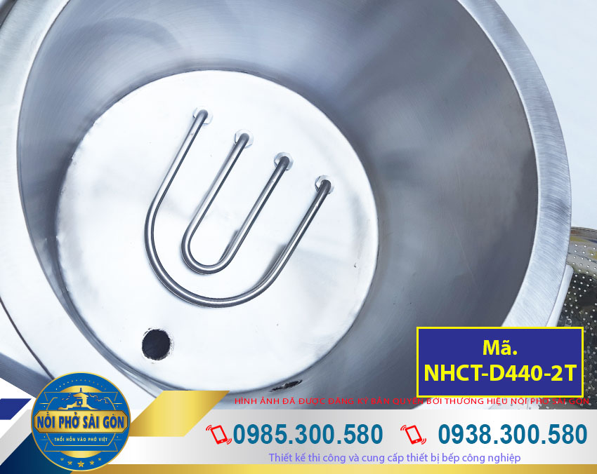 Thanh nhiệt với hình dạng chữ U dễ vệ sinh sau khi dùng. Được gia công từ chất liệu inox 304. Tốc độ gia nhiệt làm sôi nhanh chóng. Giúp tiết kiệm điện và thời gian cho bạn rất nhiều khi hấp cơm tấm.