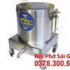 Nồi Nấu Cháo Inox Công Nghiệp 200L