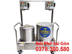 Nồi Nấu Phở Đôi Bằng Điện 30L-60L