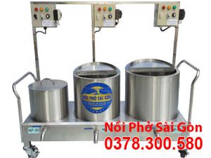 Bộ Nồi Nấu Phở Bằng Điện Tiêu Chuẩn 30L-80L-100L