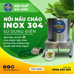 Nồi Phở Sài Gòn - Địa chỉ mua nồi nấu cháo bằng điện công nghiệp, nồi nấu cháo inox, nồi điện nấu cháo dinh dưỡng giá tốt tại TPHCM. Sử dụng nồi điện nấu cháo, nồi hầm cháo công nghiệp - Bí quyết để nấu cháo nhanh thơm ngon, níu chân thực khách.